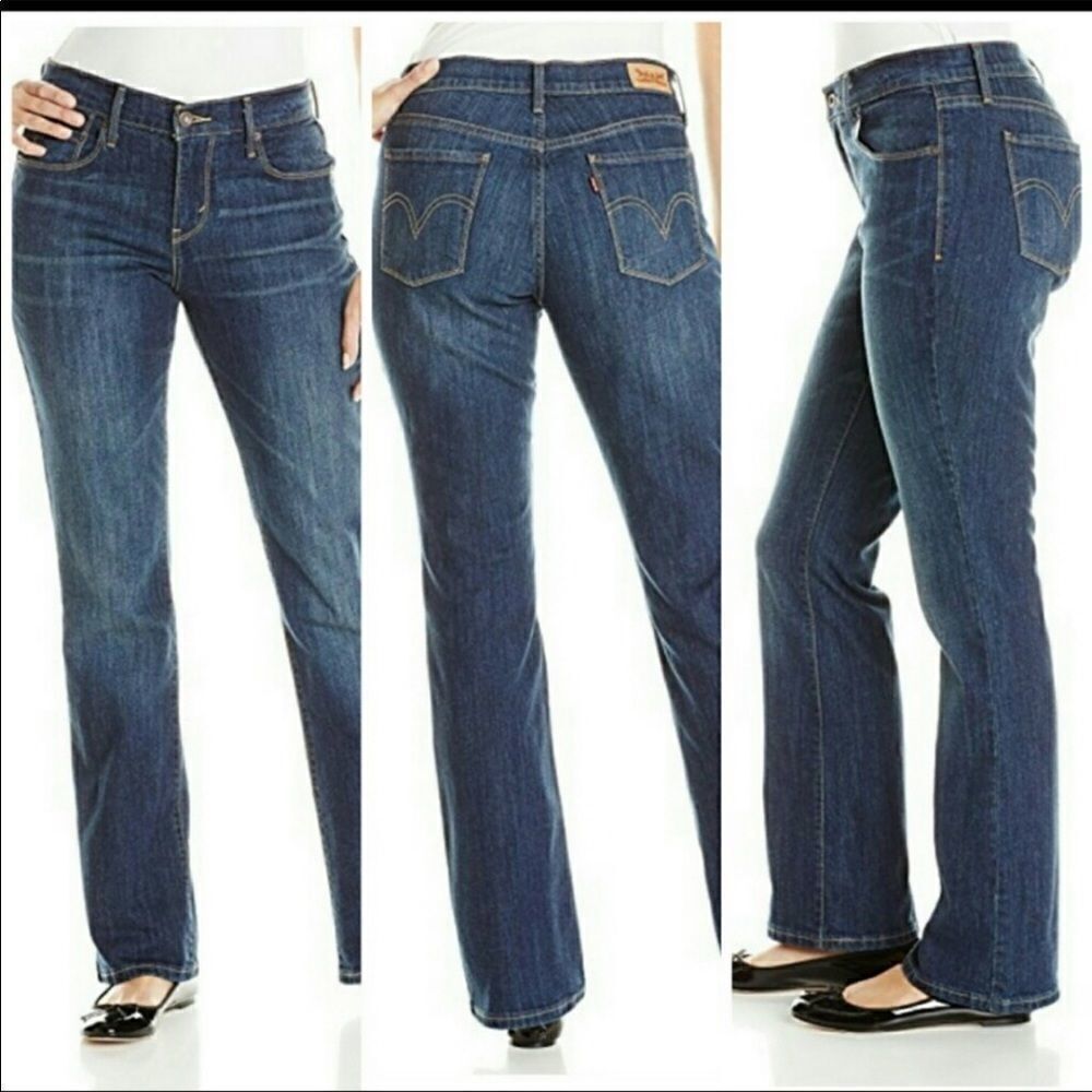 LEVI’S 4 515 Boot Cut Blue Denim Jeans